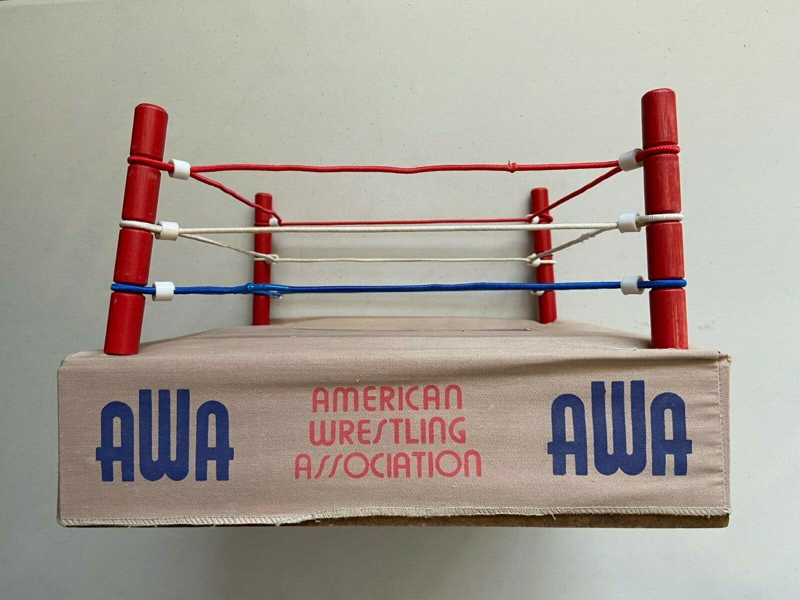 1985 AWA Remco Official All Star Wrestling Ring – Wrestling Figure Database