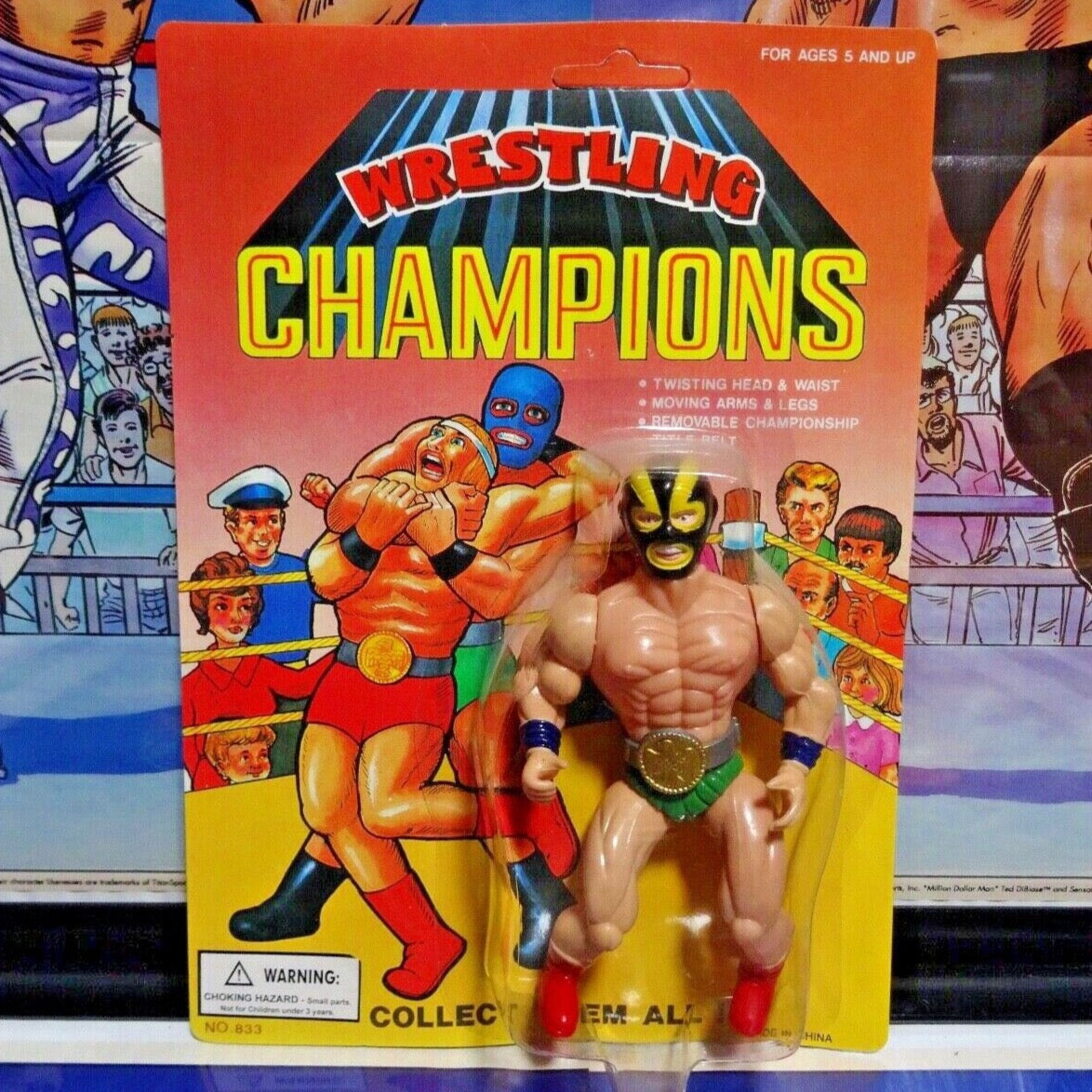 Wrestling Champions [Red Card] Bootleg/Knockoff 833/2