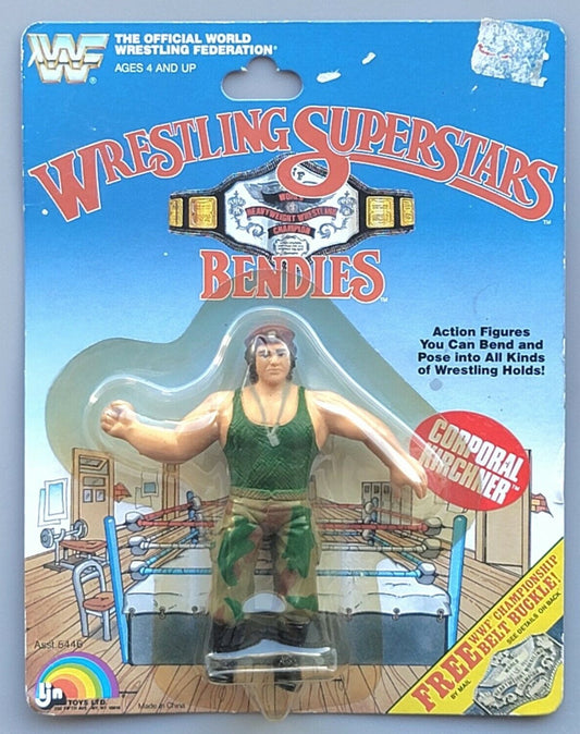 1985 WWF LJN Wrestling Superstars Bendies Corporal Kirchner