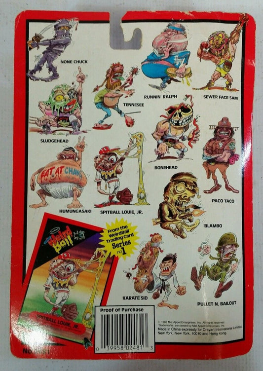 1986 Mel Appel Unofficial Weird Ball Collectums Sewer Face Sam