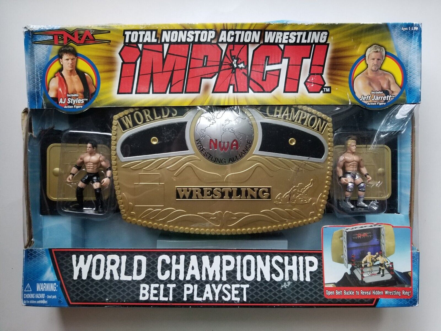 2006 Total Nonstop Action [TNA] Wrestling Impact! Marvel Toys 