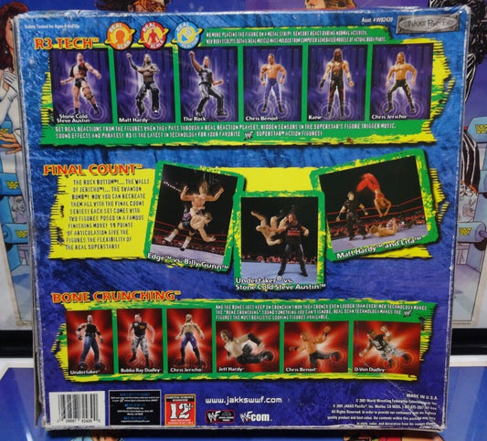 2001 WWF Jakks Pacific Titantron Live Action Ring