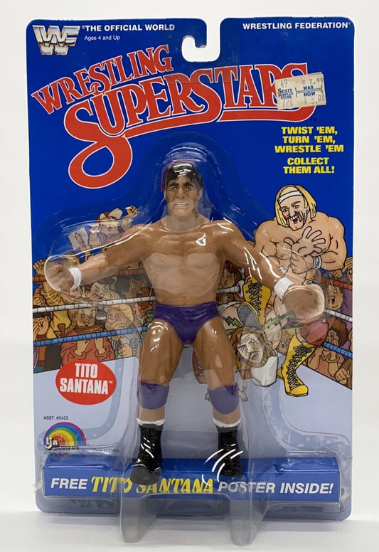 1986 WWF LJN Wrestling Superstars Series 3 Tito Santana