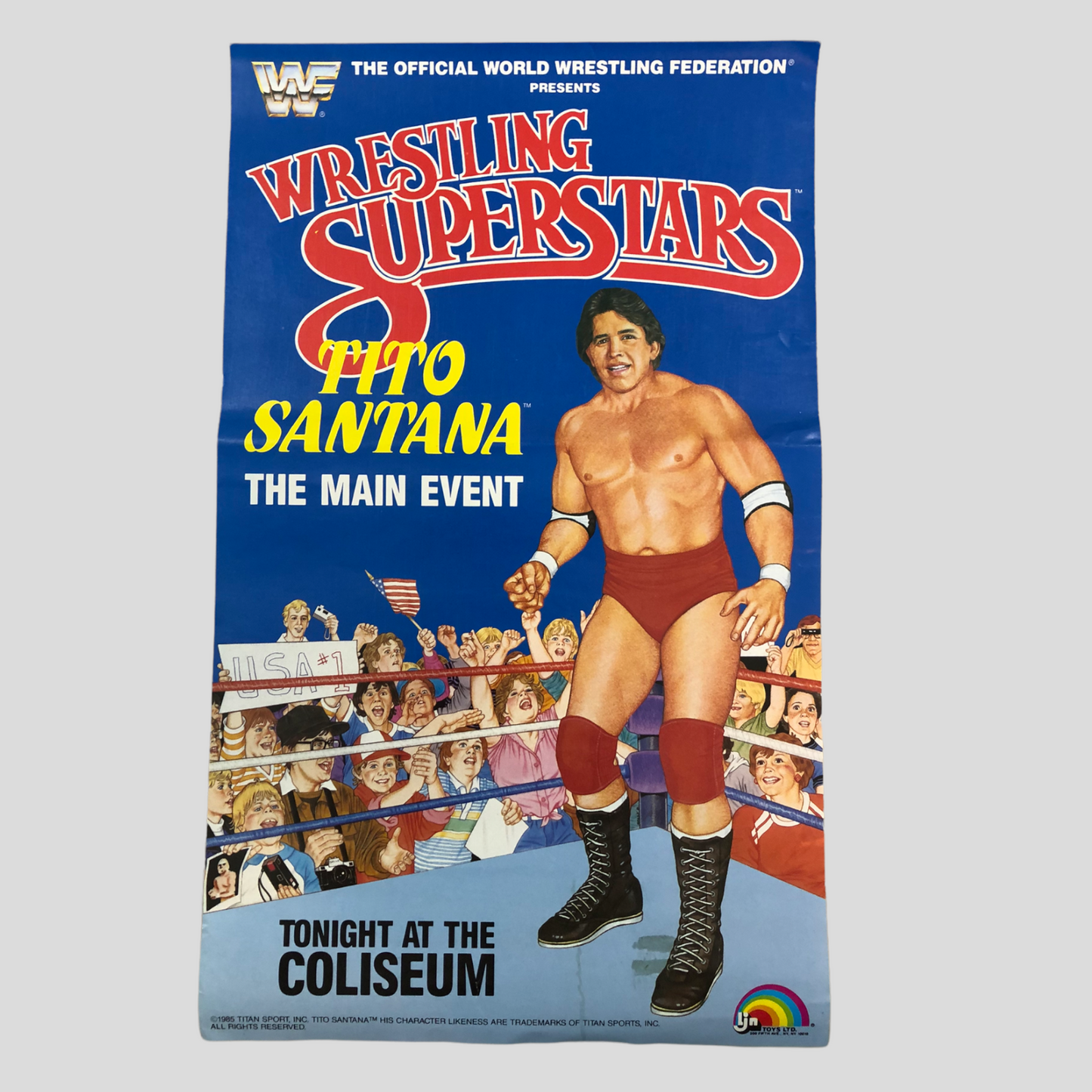 1986 WWF LJN Wrestling Superstars Series 3 Tito Santana