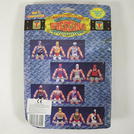 2000 Hinstar International Wrestling Bootleg/Knockoff Multi Character Wrestler: Thunderion/Spearhead