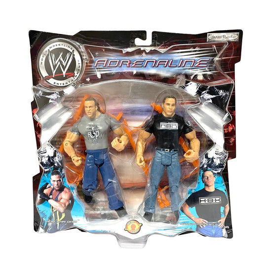 2003 WWE Jakks Pacific Adrenaline Series 1 Rob Van Dam & Shawn Michaels