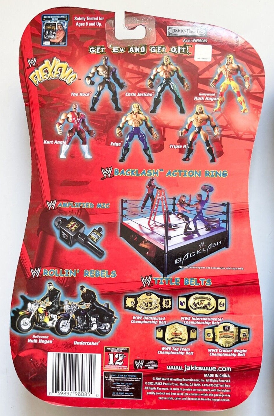 Jakks Pacific WWE Other Scales & Styles – Wrestling Figure Database