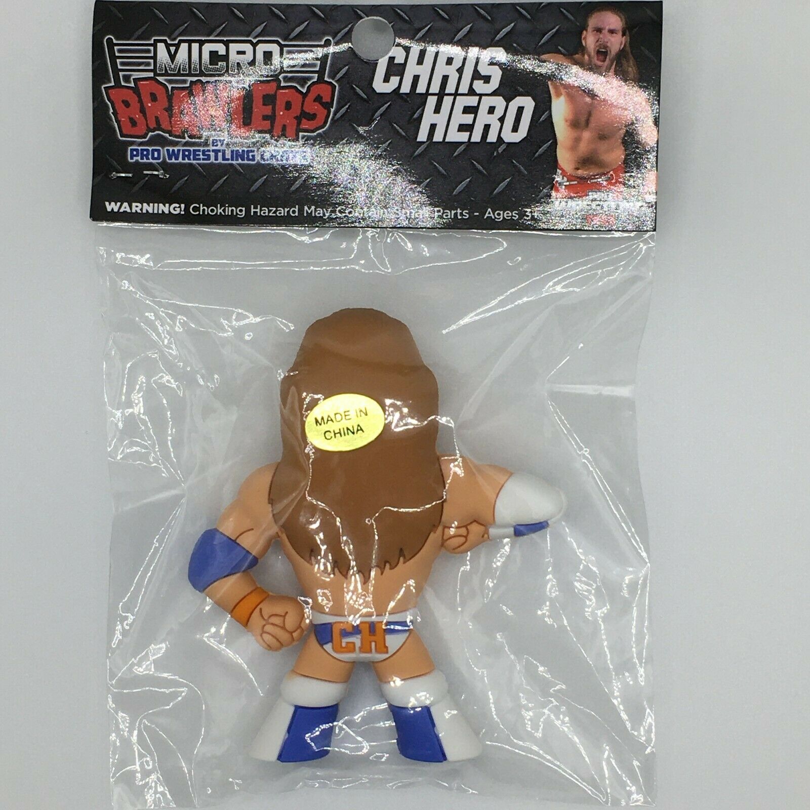 2020 Pro Wrestling Tees Crate Exclusive Micro Brawlers Chris Hero [Sep –  Wrestling Figure Database