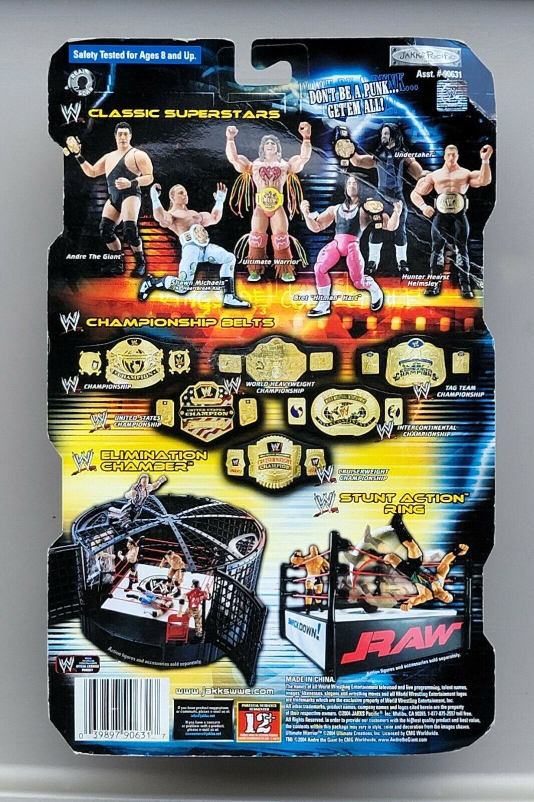 2004 WWE Jakks Pacific Ringside Collectibles Limited Internet Exclusive Ric Flair