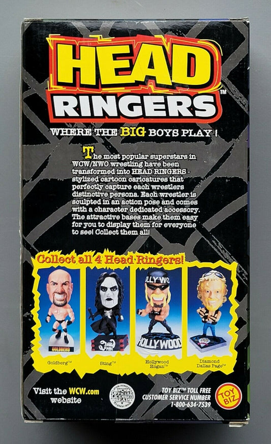 1999 WCW Toy Biz Head Ringers Series 1 Hollywood Hogan