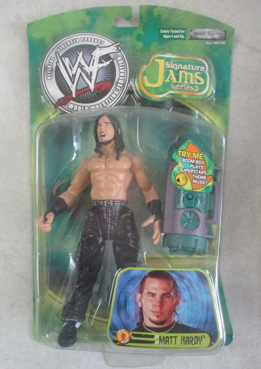 2002 WWF Jakks Pacific Titantron Live Signature Jams Series 3 Matt Hardy