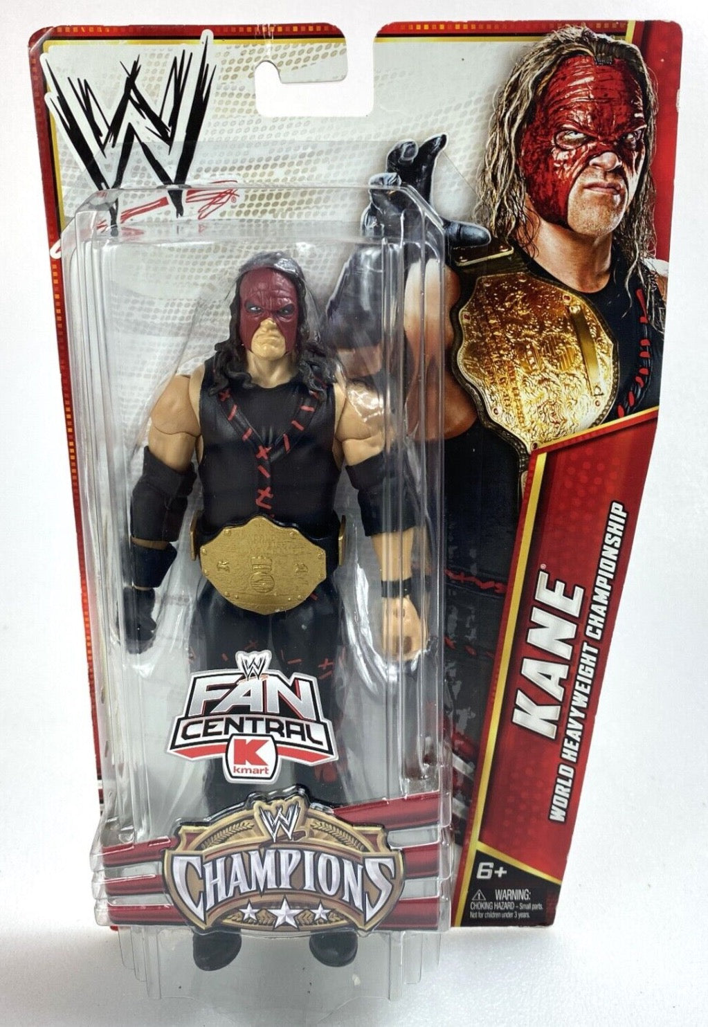 2013 WWE Mattel Basic Champions Collection Series 1 Kane [Exclusive ...