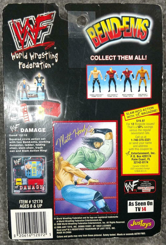 2000 WWF Just Toys Bend-Ems Series 14 Matt Hardy