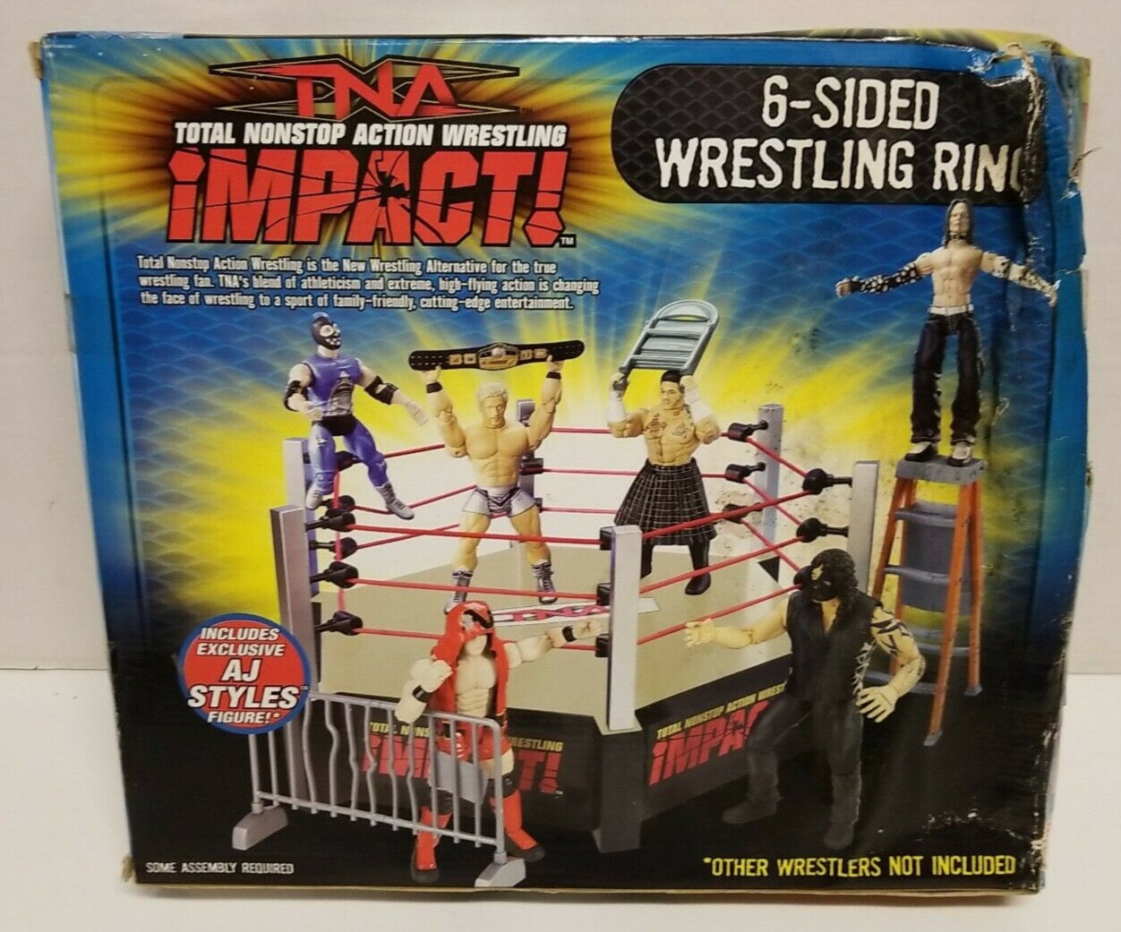 2005 Total Nonstop Action [TNA] Wrestling Impact! Marvel Toys 6 
