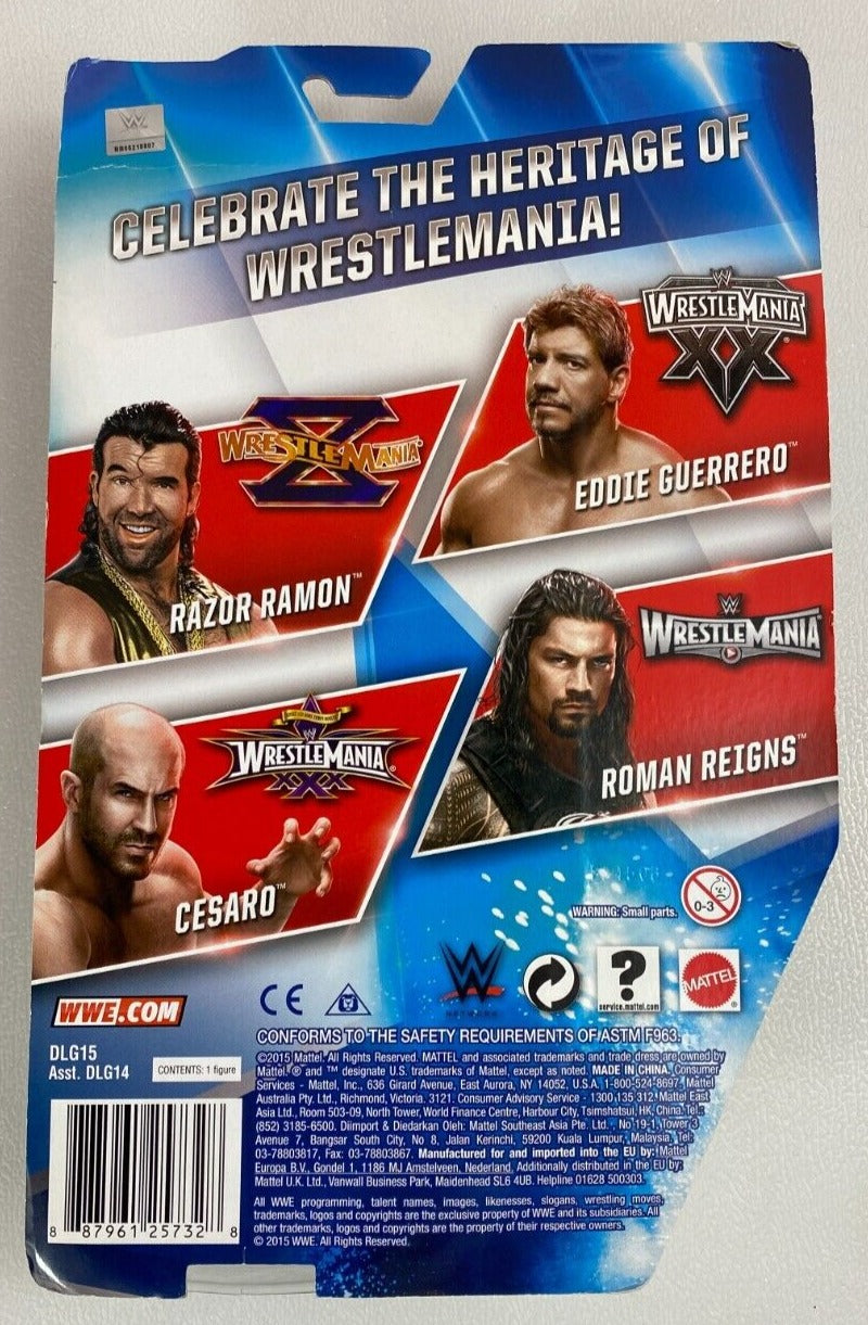 Wrestlemania Arcade Razor Ramon 2016 WWE Mattel Basic WrestleMania 32 Razor Ramon – Wrestling Figure ...