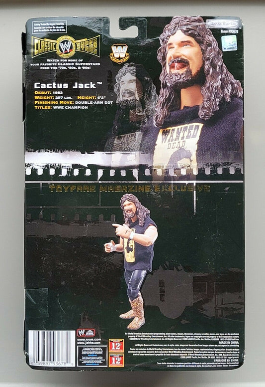 2008 WWE Jakks Pacific Classic Superstars ToyFare Exclusive Cactus Jack