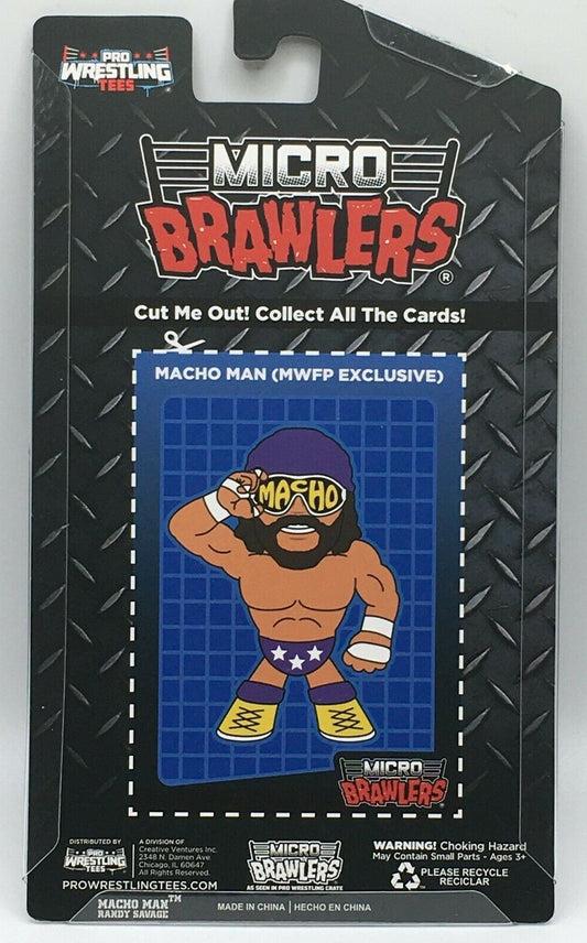 2021 Major Wrestling Figure Podcast Micro Brawlers 4 Pack Special