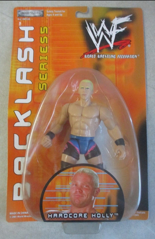 2001 WWF Jakks Pacific Backlash Series 5 Hardcore Holly [Exclusive]