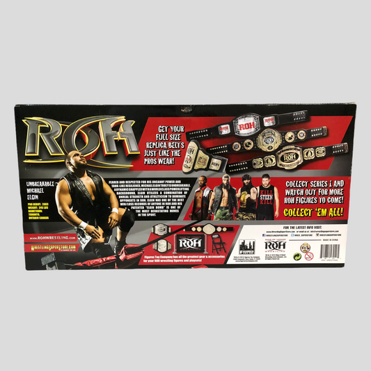 2015 ROH Figures Toy Company Wrestling Ring, Including Exclusive Figure: "Unbreakable" Michael Elgin