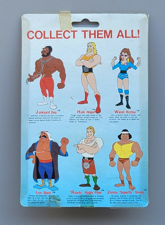 1985 WWF Winston Toys Hulk Hogan's Rock 'N' Wrestling Collectable Erasers Junkyard Dog