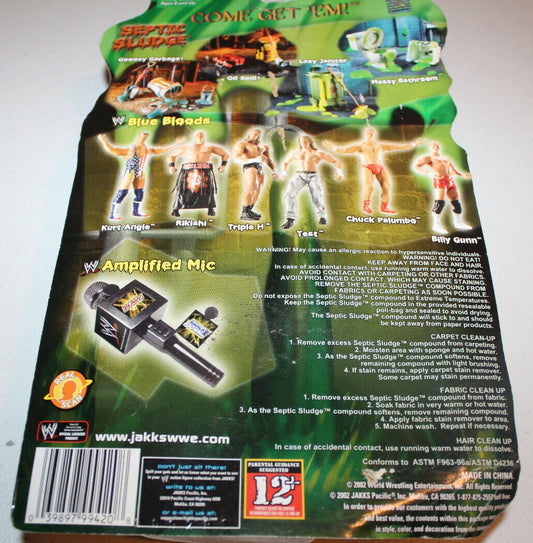 2002 WWE Jakks Pacific Septic Sludge Series 1 Lazy Janitor