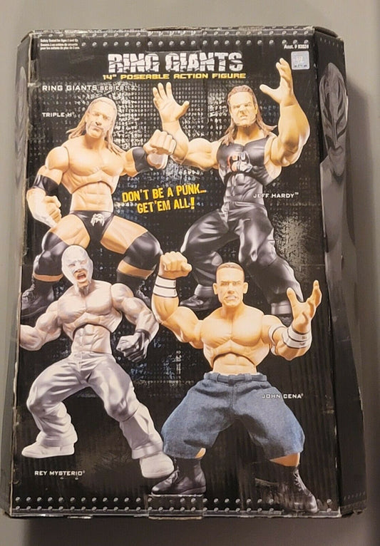 Lot of 5 WWE Rumblers Rampage Mini Wresting Figures Cena Mysterio  Undertaker