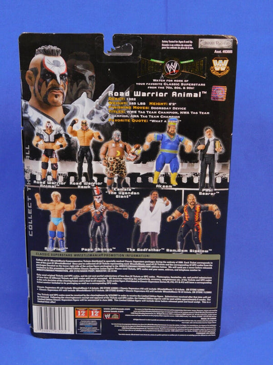 2006 WWE Jakks Pacific Classic Superstars Series 9 Road Warrior Animal