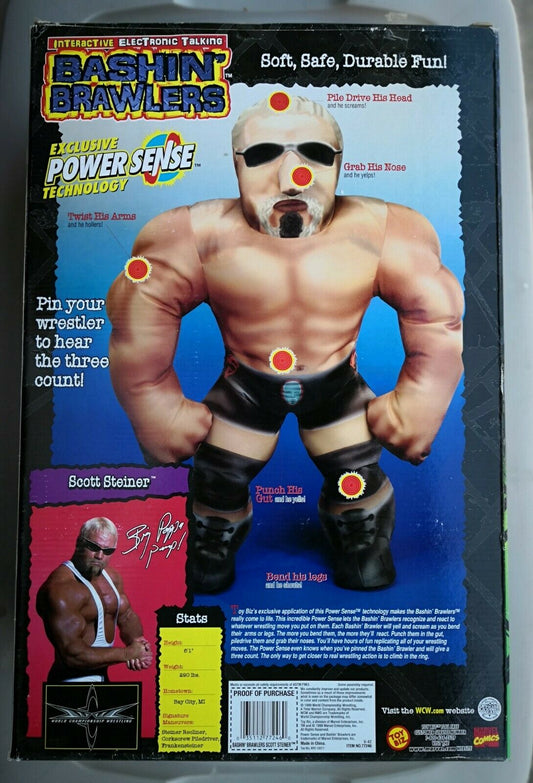 1998 WCW Toy Biz Bashin' Brawlers Series 3 Scott Steiner