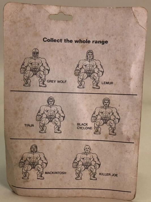 1986 Madison Ltd. Wrestling Champions Bootleg/Knockoff Killer Joe