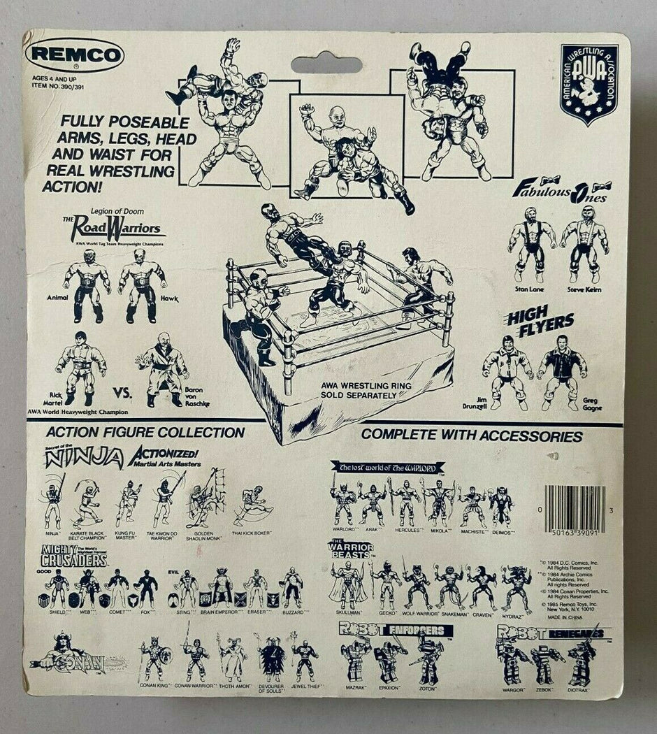 Remco AWA All Star Wrestlers, Mini Mashers & Thumbsters – Wrestling ...