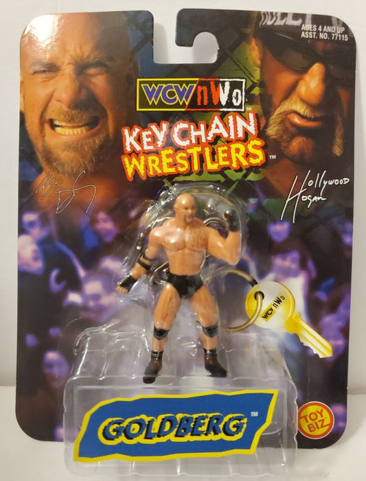 1998 WCW Toy Biz Keychain Wrestlers Goldberg