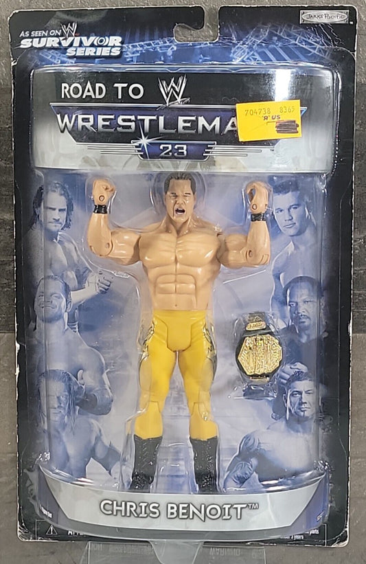 2007 WWE Jakks Pacific Ruthless Aggression Road to WrestleMania 23 Series 2 Chris Benoit