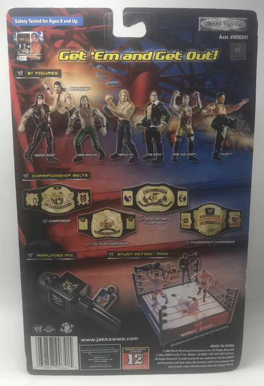 2003 WWE Jakks Pacific Titantron Live Off the Ropes Series 2 Kurt Angle