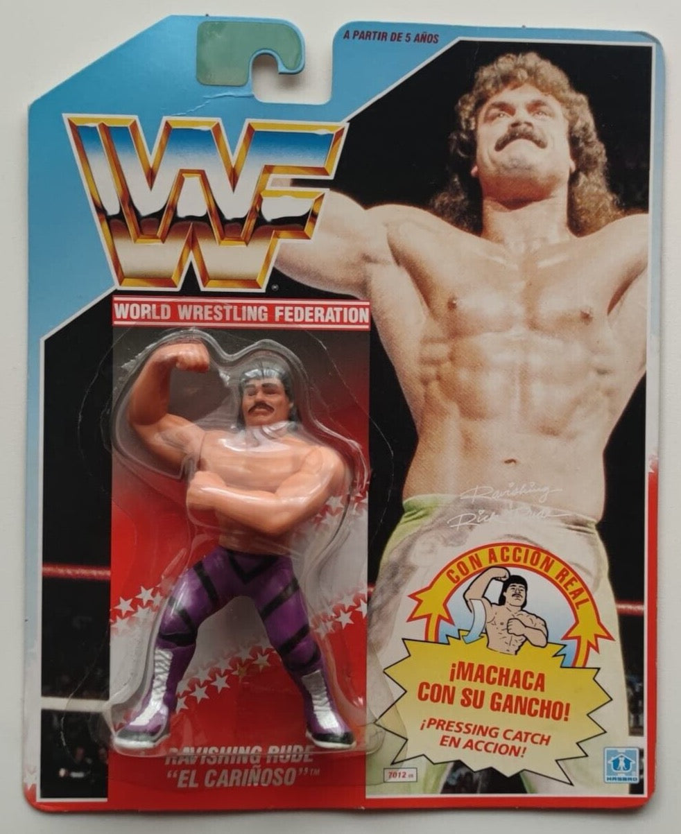1990 WWF Hasbro Series 1 Ravishing Ravishing Rick Rude with Rude Awake ...