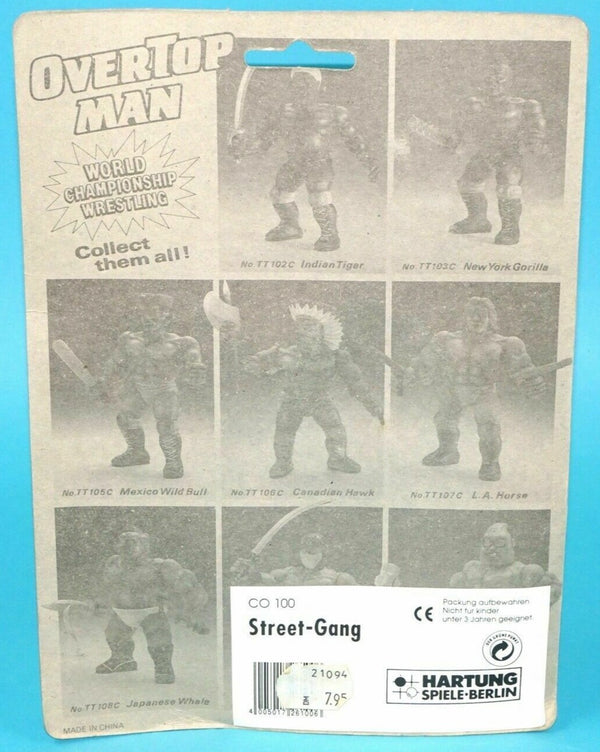 Figurine WWF Hasbro Mannix Overtop Man Bootleg KO 1992 - TT Toys - Occasion