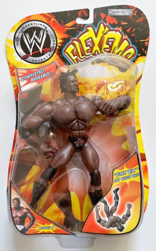 2003 WWE Jakks Pacific Flex 'Ems Series 4 Booker T