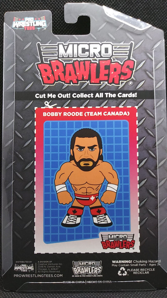 2022 Pro Wrestling Tees Impact! Wrestling Exclusive Micro Brawlers Series 4 Bobby Roode