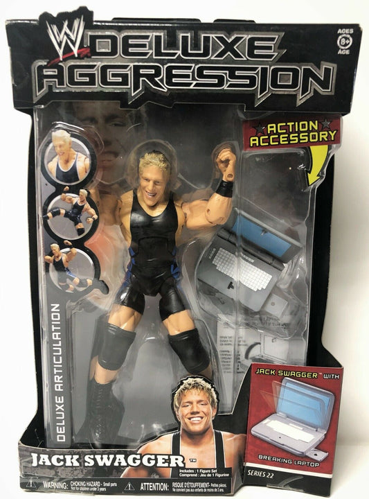 2009 WWE Jakks Pacific Deluxe Aggression Series 22 Jack Swagger