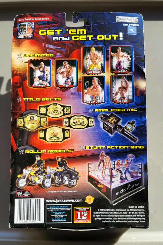 2002 WWE Jakks Pacific Unlimited Series 1 The Rock