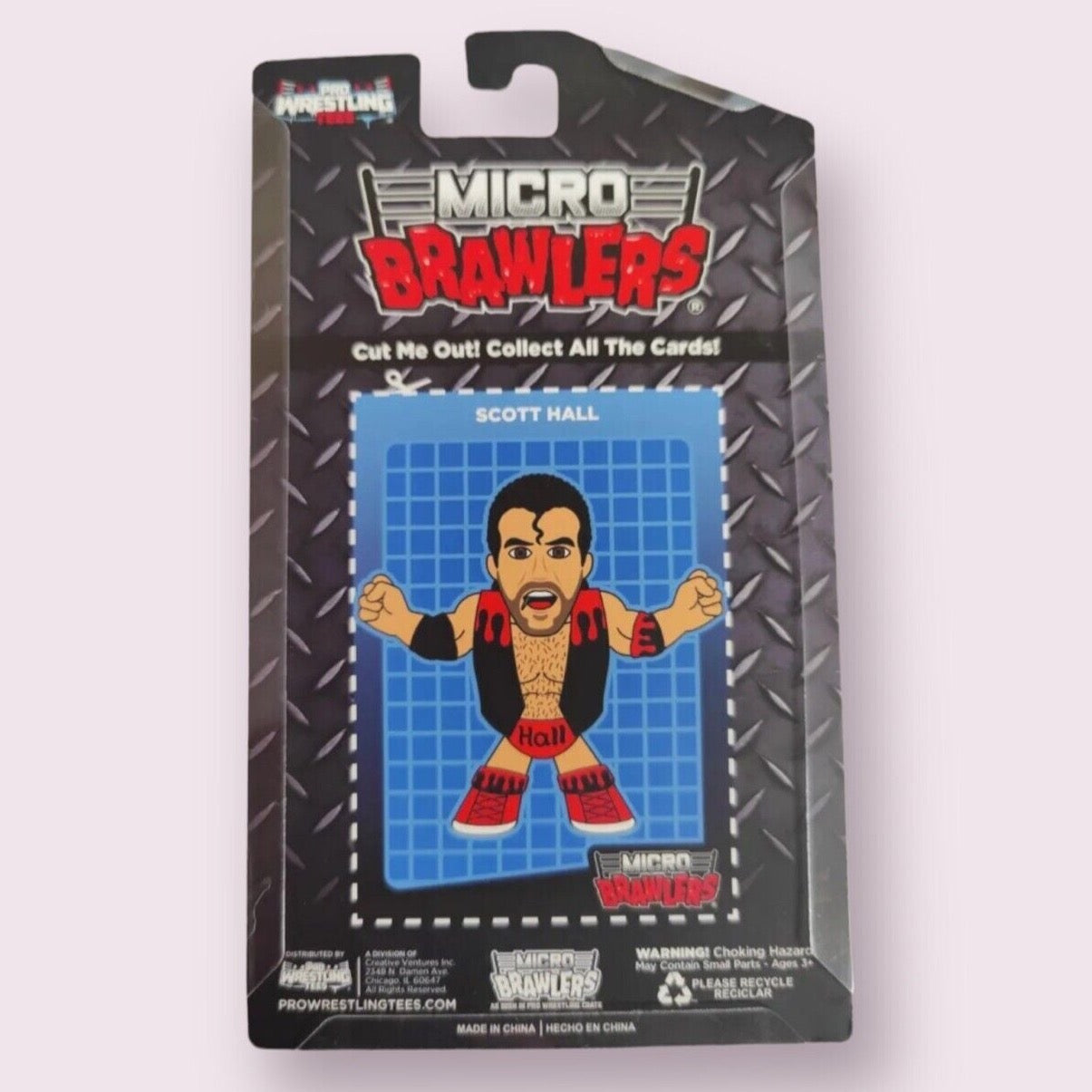 2022 Pro Wrestling Tees Micro Brawlers Limited Edition Scott Hall [Chase]