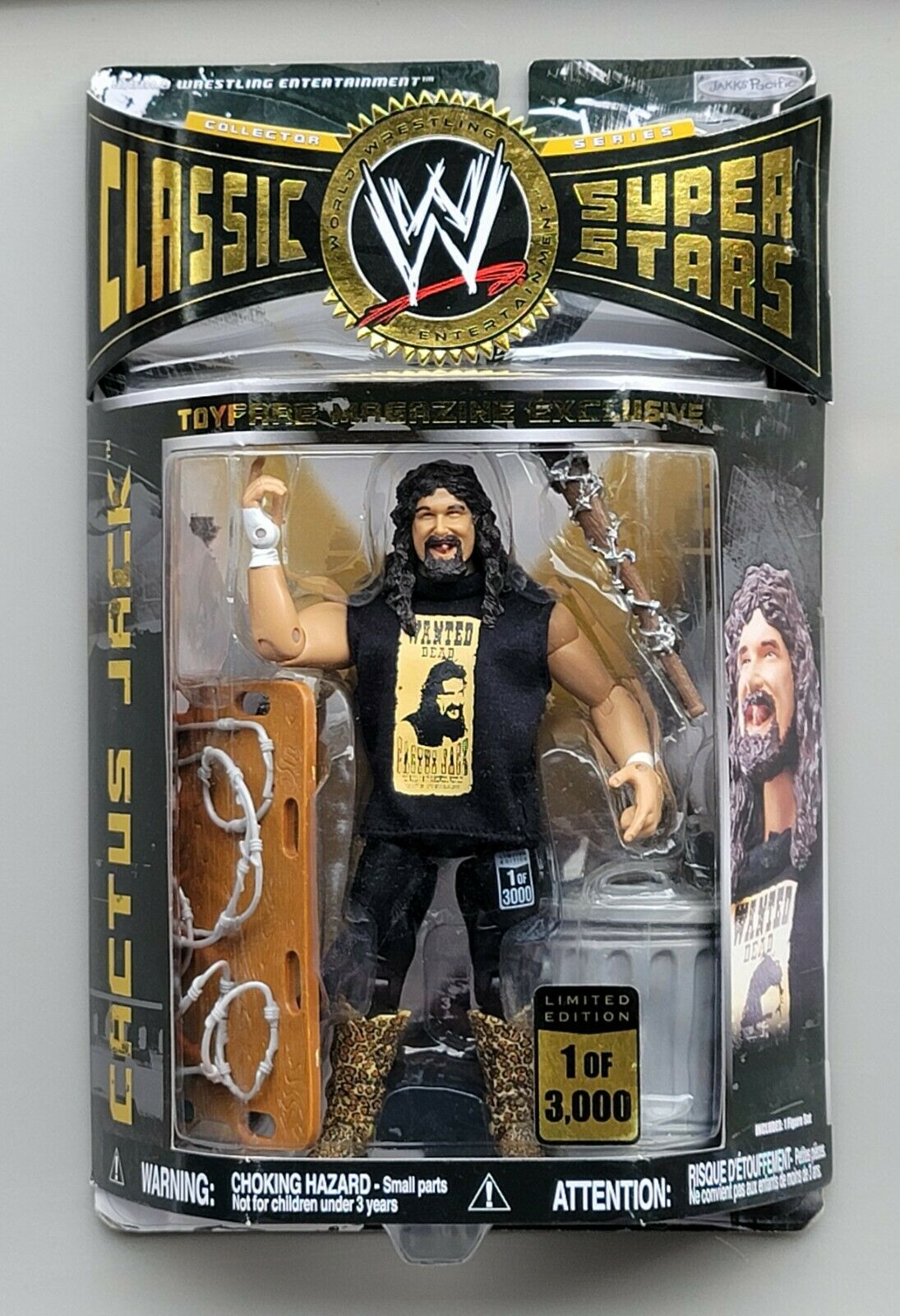 2008 WWE Jakks Pacific Classic Superstars ToyFare Exclusive Cactus Jack