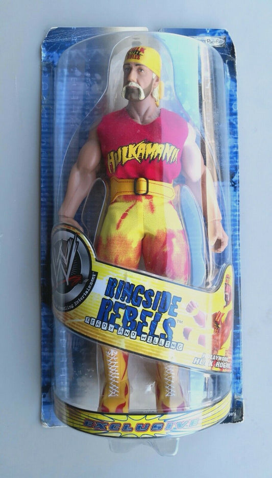 2002 WWE Jakks Pacific 12" Ringside Rebels Series 4 "Ready and Willing" Hollywood Hulk Hogan