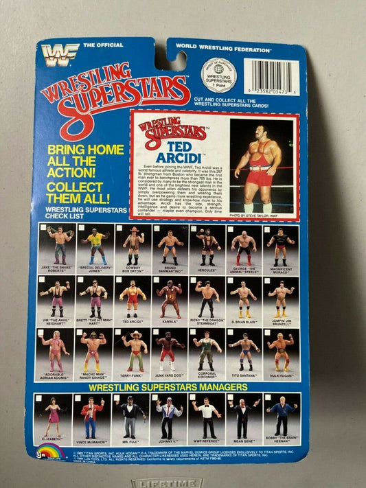 1987 WWF LJN Wrestling Superstars Series 4 Ted Arcidi