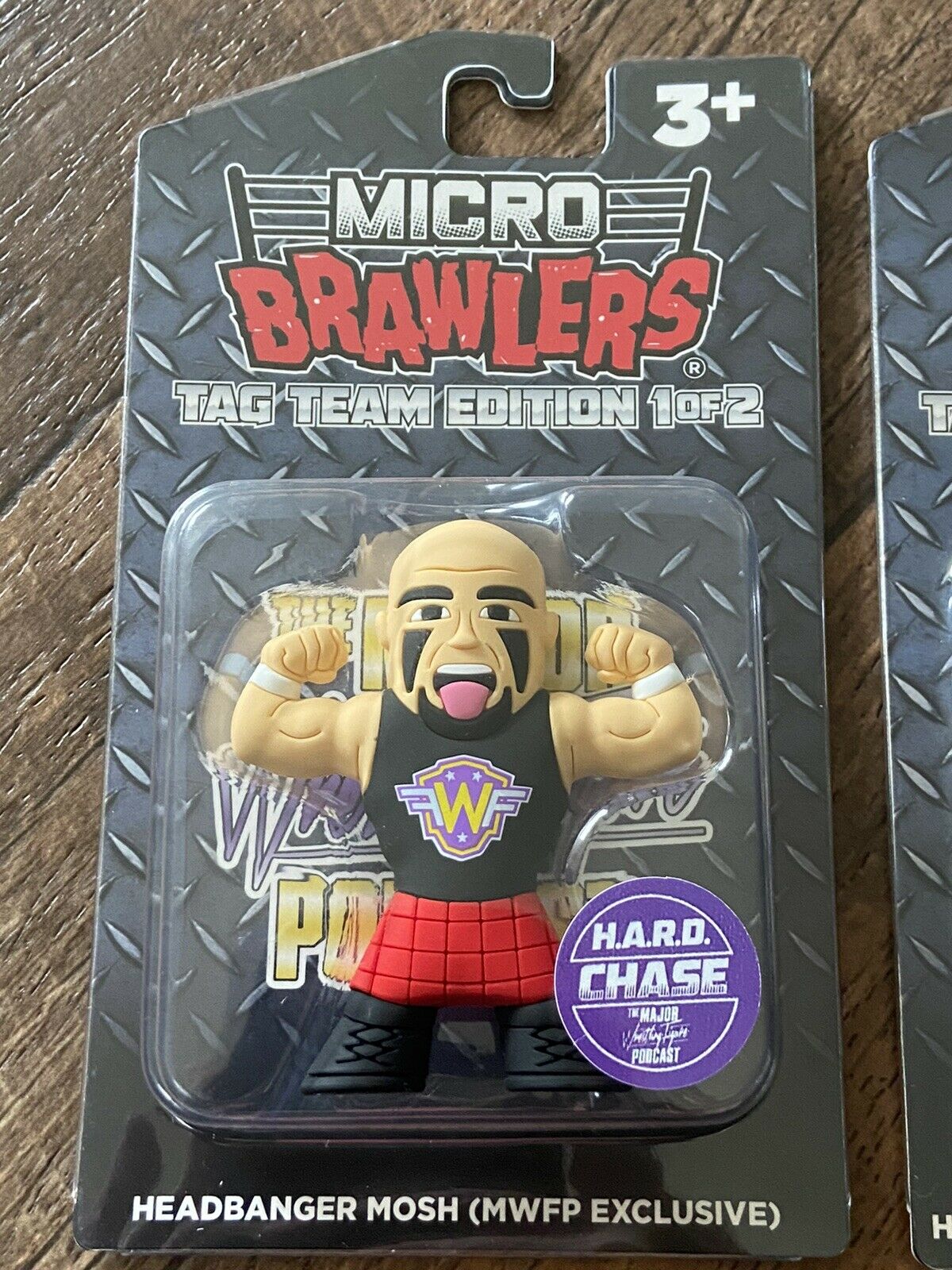 2022 Major Wrestling Figure Podcast Micro Brawlers Headbangers: Mosh ...