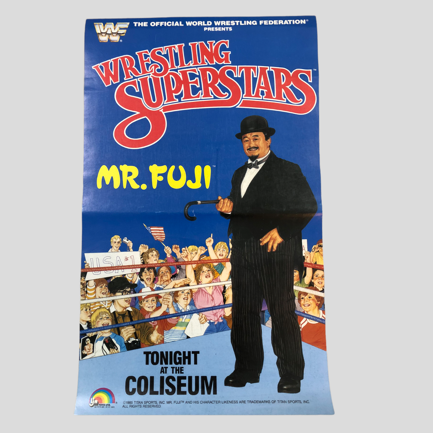 1986 WWF LJN Wrestling Superstars Series 3 Mr. Fuji