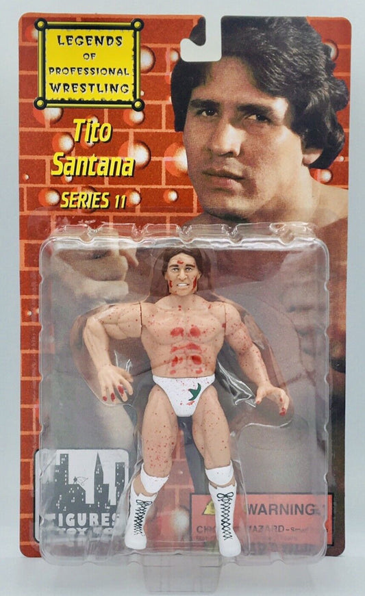 2000 FTC Legends of Professional Wrestling [Original] Series 11 Tito Santana [With Blood]