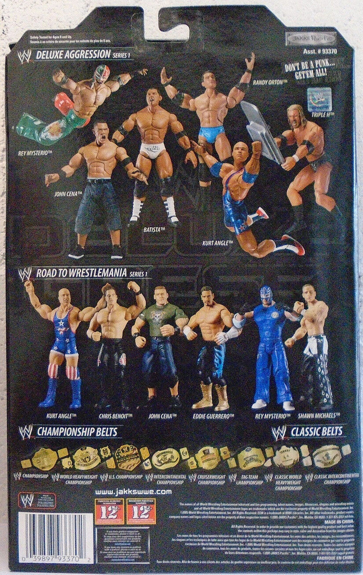 Jakks Pacific WWE Deluxe Aggression – Wrestling Figure Database