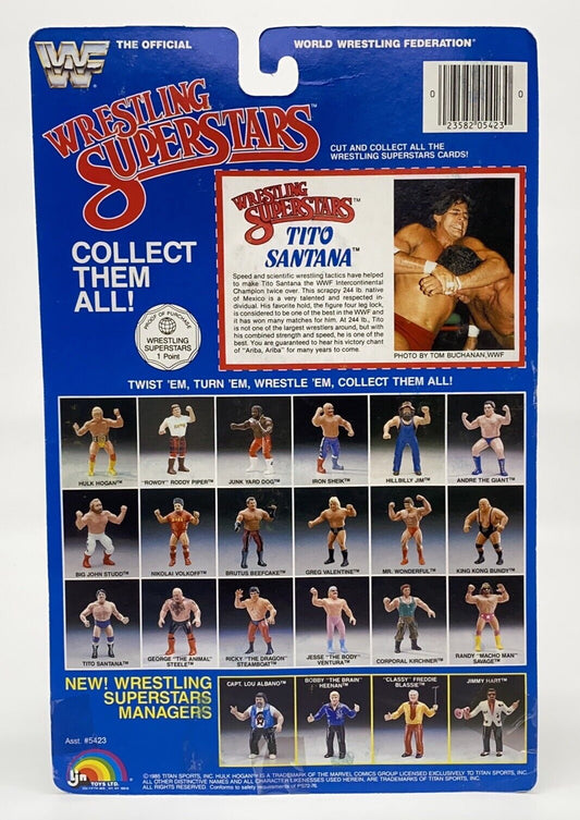1986 WWF LJN Wrestling Superstars Series 3 Tito Santana