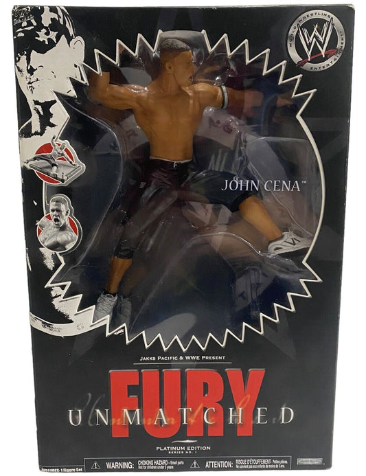 2007 WWE Jakks Pacific Unmatched Fury Series 1 John Cena
