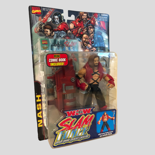 2000 WCW Toy Biz S.L.A.M. Force Kevin Nash